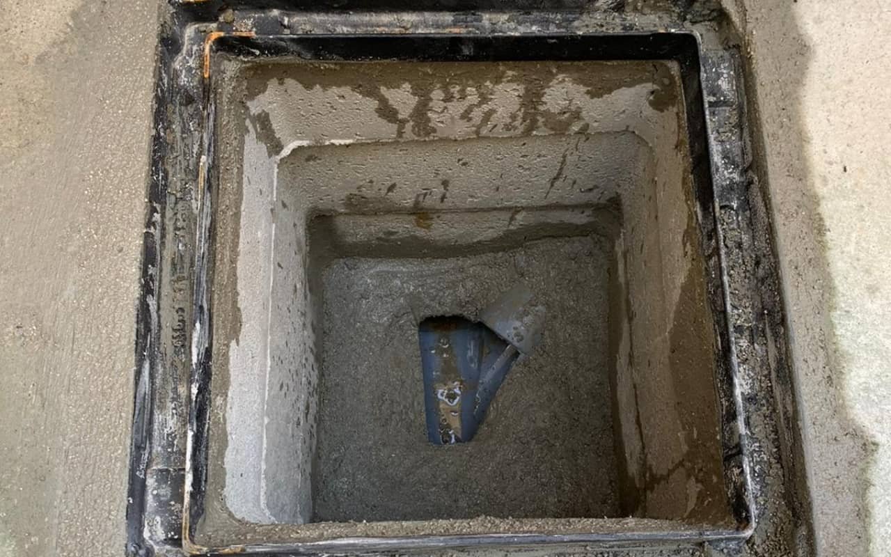 Engorgement du regard d'évacuation