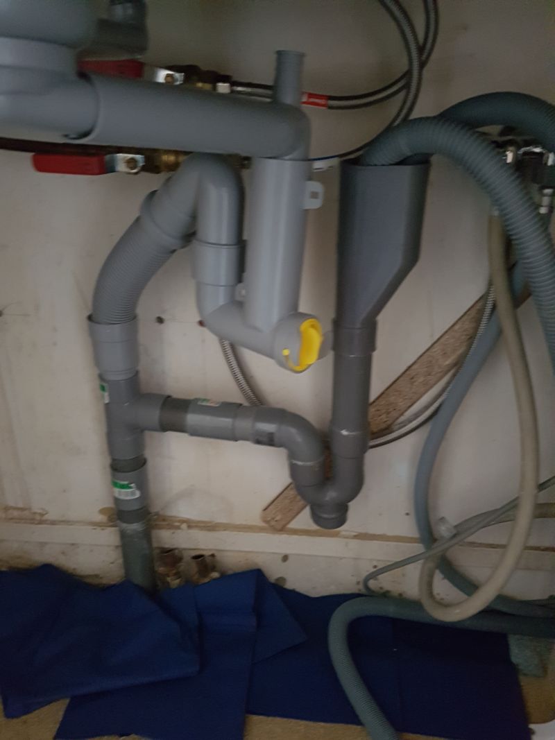 Évacuation du lave-linge déborde