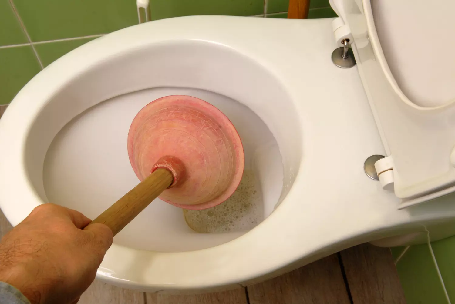 WC bouché