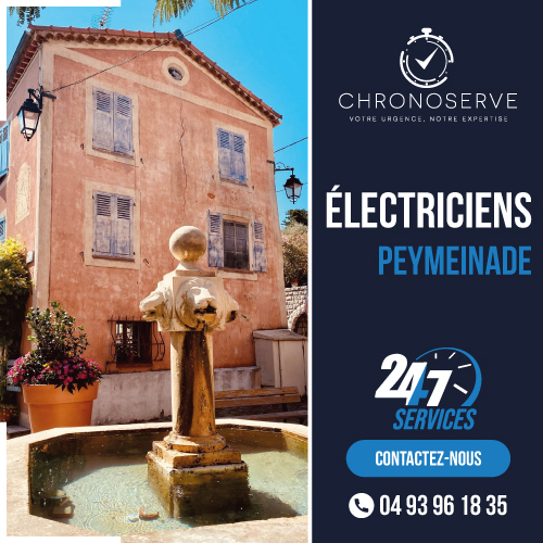electricien-peymeinade-chronoserve