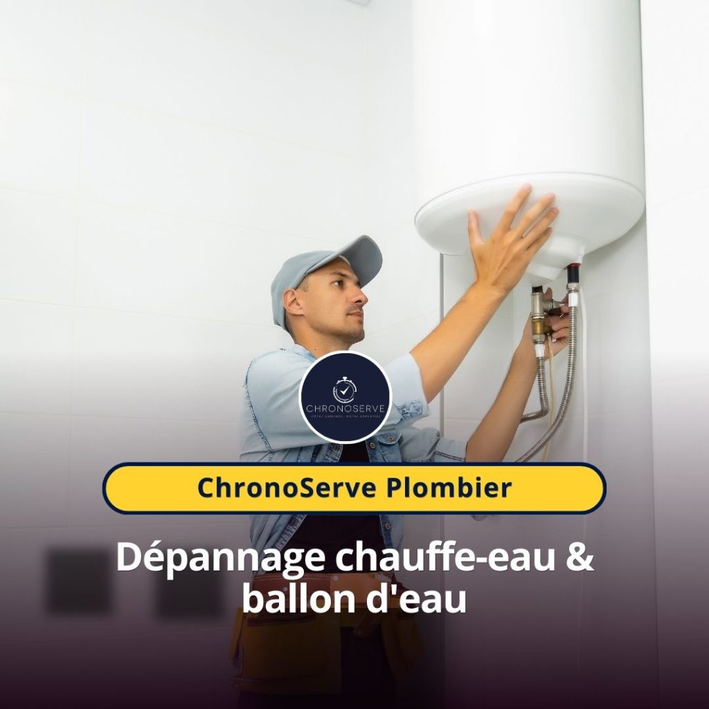 Plombier Haute-Garonne (31) pour dépannage chauffe-eau et ballon d'eau chaude 