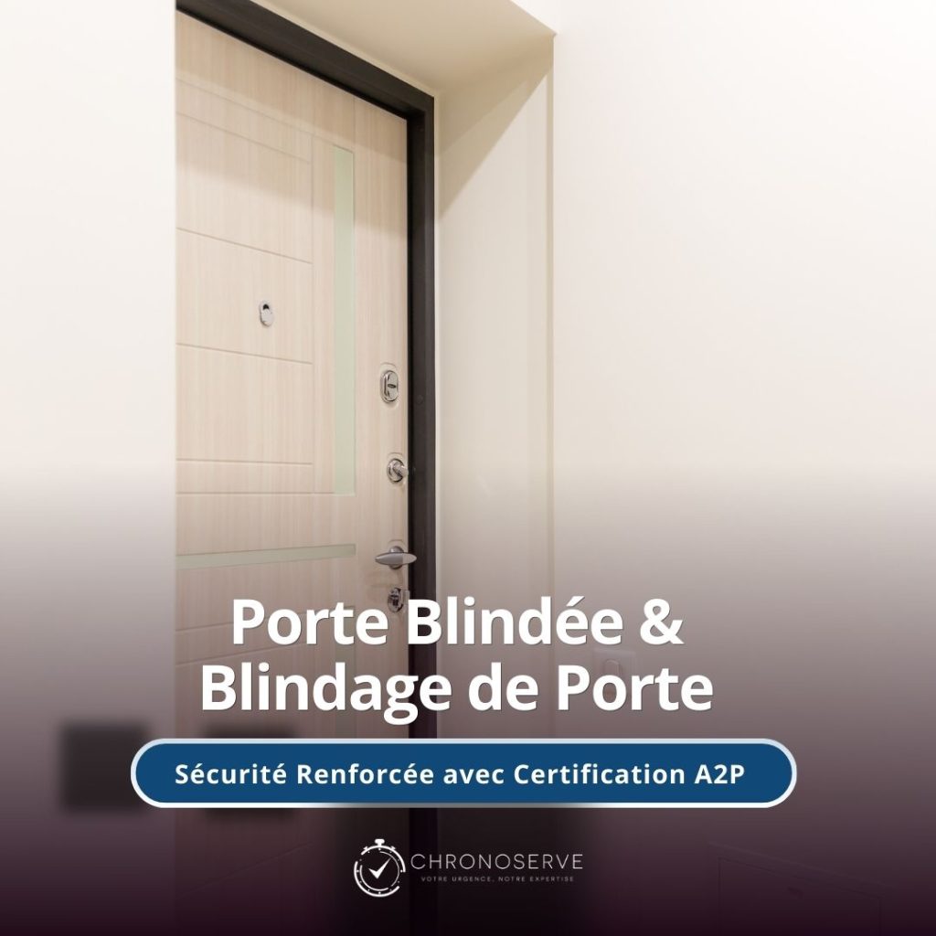 Porte blindée et blindage de Porte à Mandelieu-la-Napoule