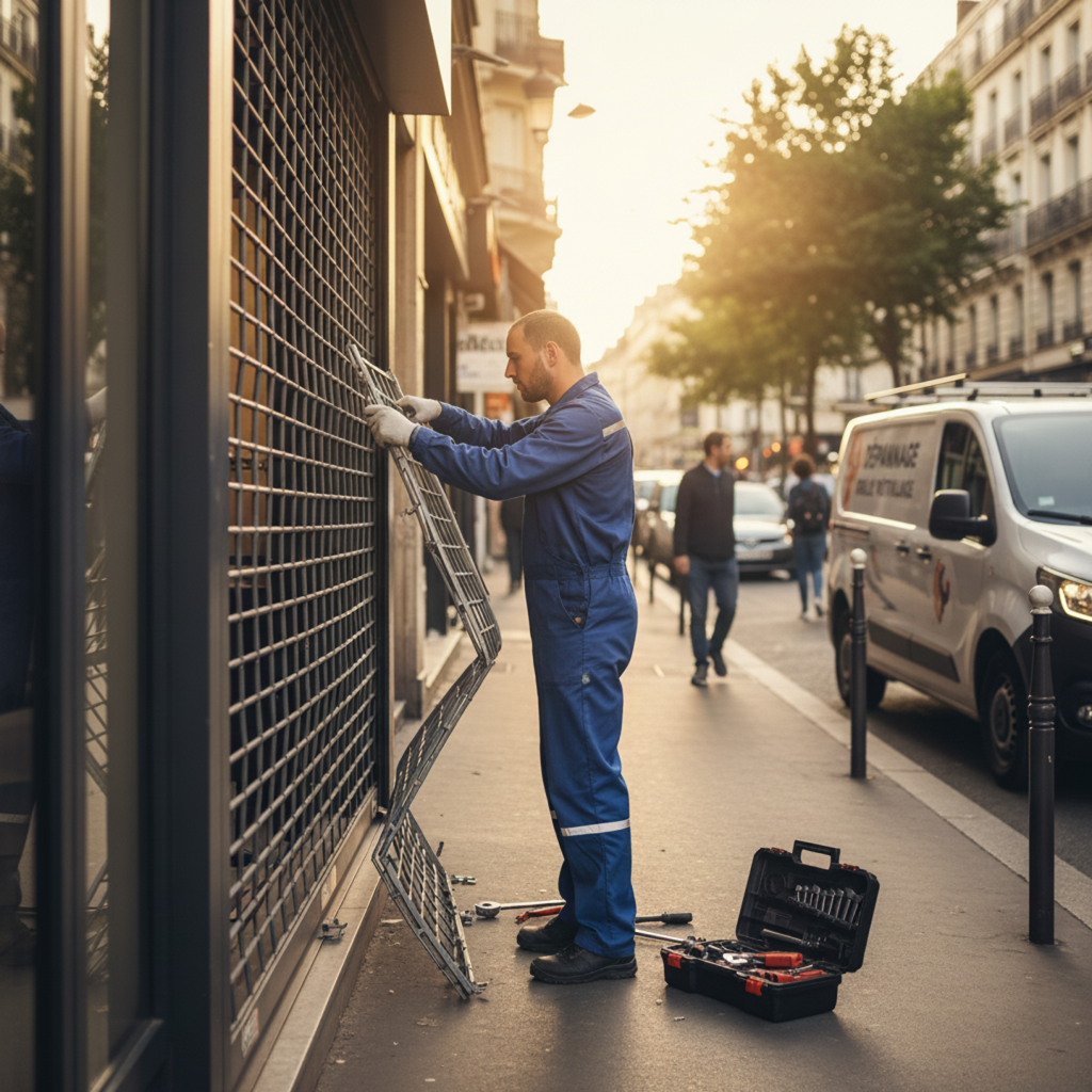 Dépannage de grille métallique à Brest
